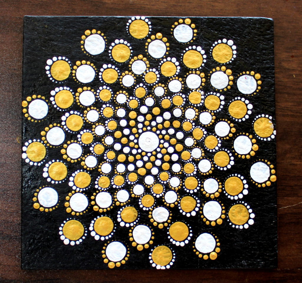 MANDALA DOT ART FOR BEGINNERS